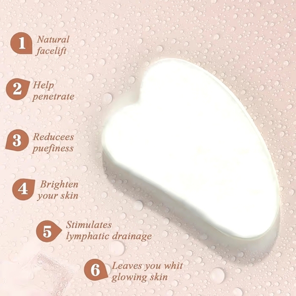 Jade Facial Roller Gua Sha Set - Picture 7 of 7